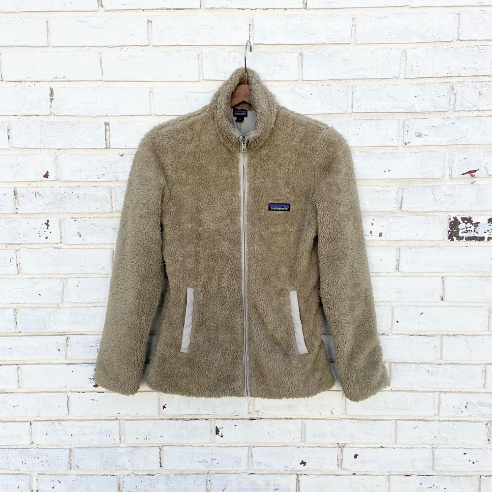 Patagonia' Tan Fleece Jacket - Picture 2 of 4